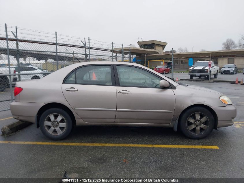 2003 Toyota Corolla Ce/Le/S VIN: 2T1BR38E83C750840 Lot: 40041931