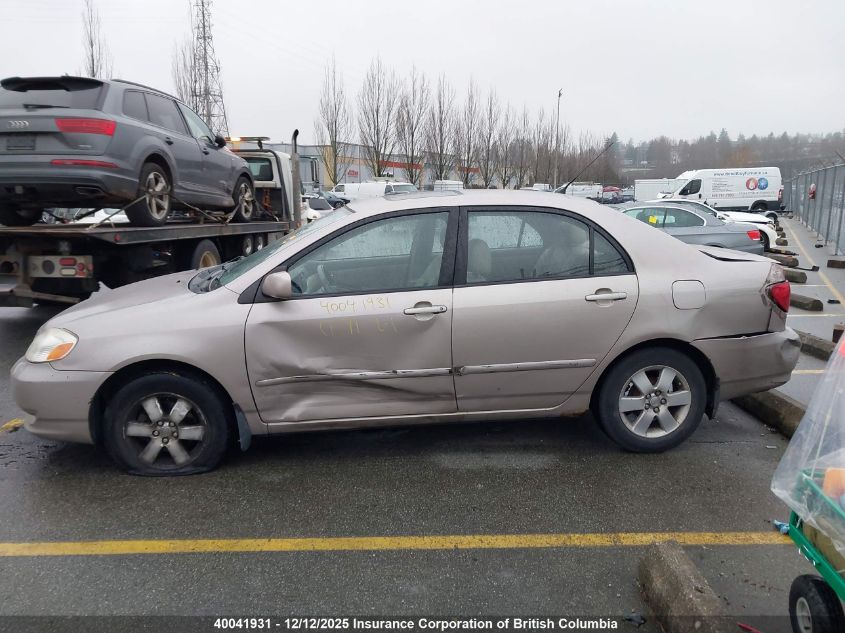 2003 Toyota Corolla Ce/Le/S VIN: 2T1BR38E83C750840 Lot: 40041931