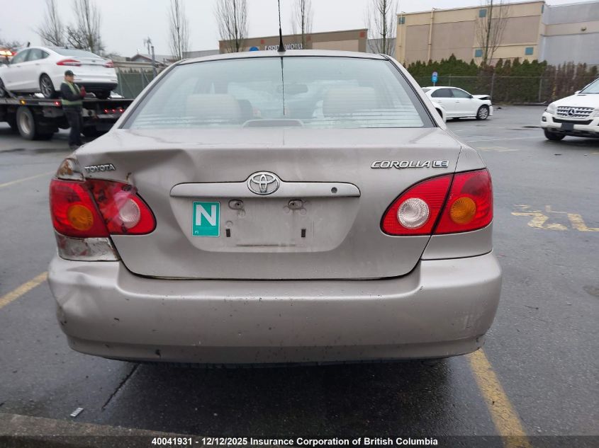 2003 Toyota Corolla Ce/Le/S VIN: 2T1BR38E83C750840 Lot: 40041931