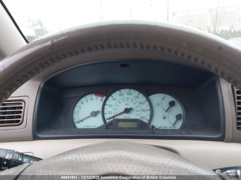 2003 Toyota Corolla Ce/Le/S VIN: 2T1BR38E83C750840 Lot: 40041931