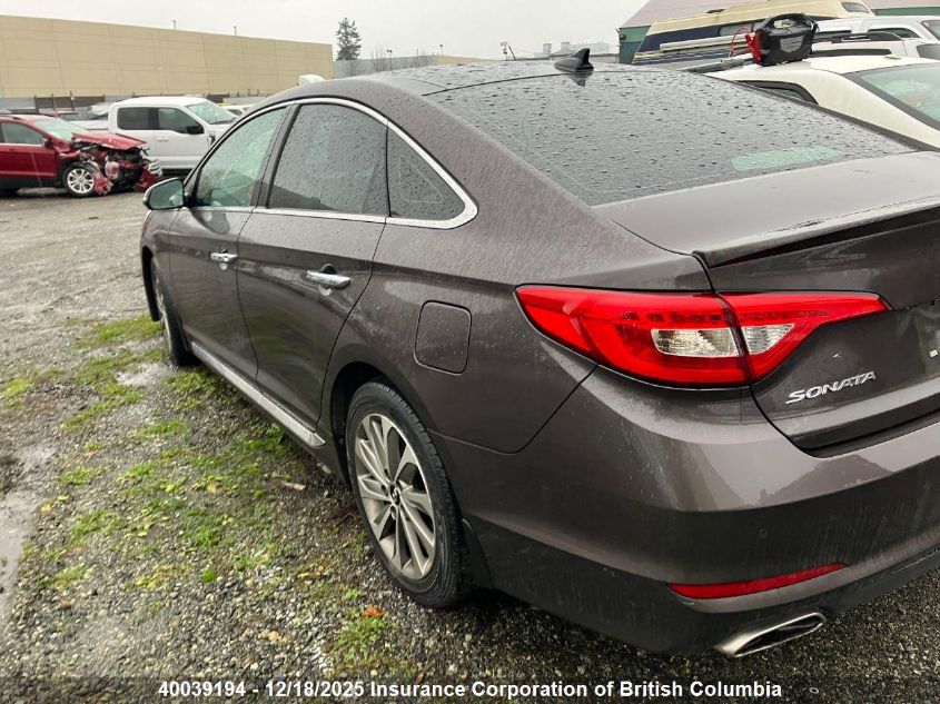 2016 Hyundai Sonata Sport/Limited VIN: 5NPE34AF8GH318968 Lot: 40039194