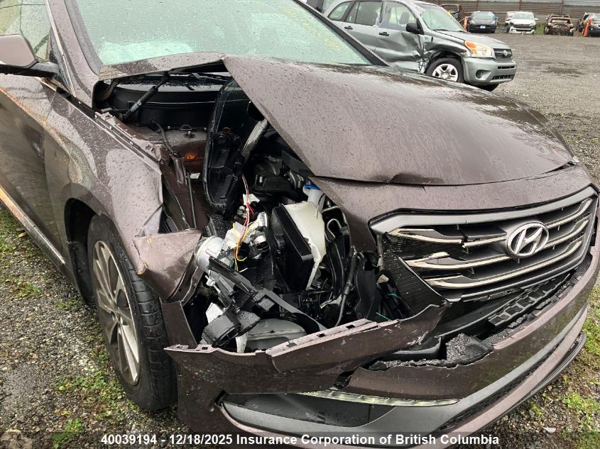 2016 Hyundai Sonata Sport/Limited VIN: 5NPE34AF8GH318968 Lot: 40039194