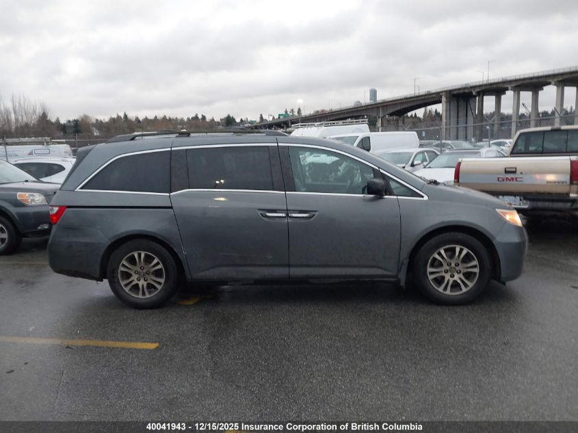 2011 Honda Odyssey Exl VIN: 5FNRL5H63BB502932 Lot: 40041943