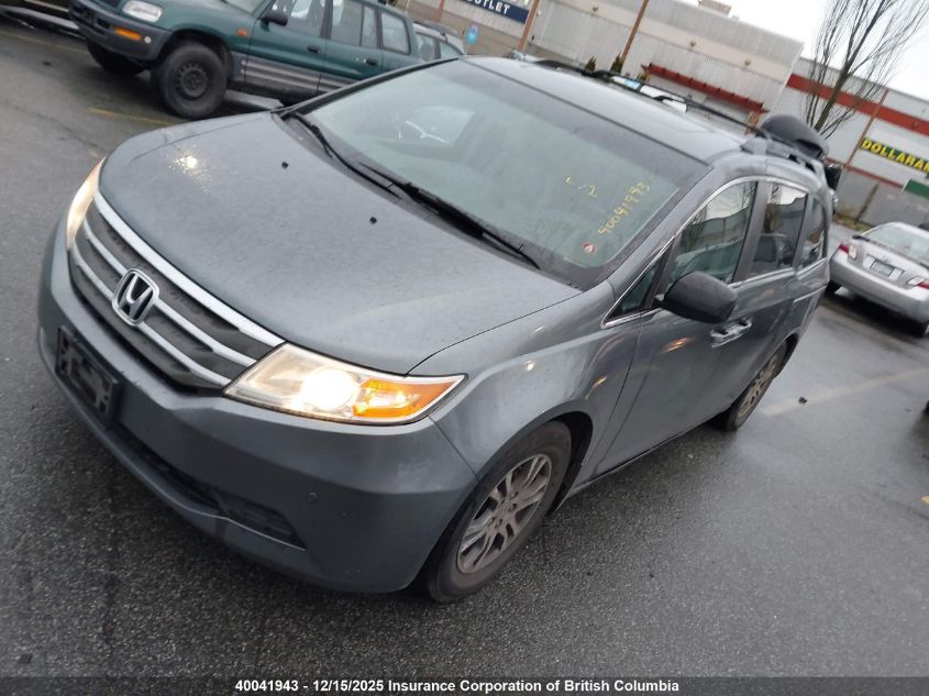 2011 Honda Odyssey Exl VIN: 5FNRL5H63BB502932 Lot: 40041943