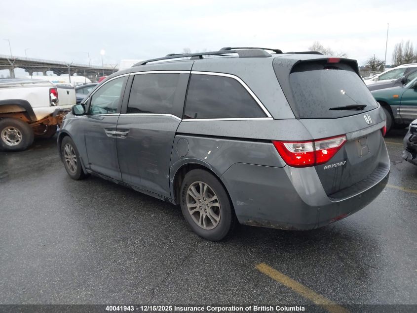 2011 Honda Odyssey Exl VIN: 5FNRL5H63BB502932 Lot: 40041943