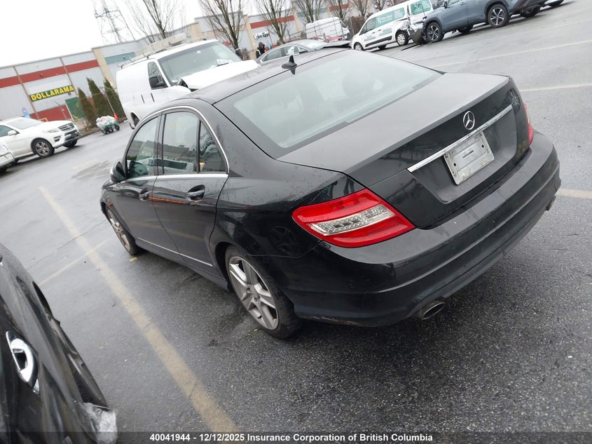 WDDGF81X59F220841 2009 MERCEDES-BENZ C-KLASSE photo no. 3