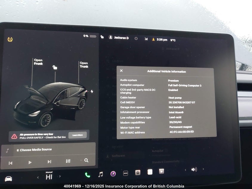 5YJYGDEDXMF120834 2021 TESLA MODEL Y photo no. 7