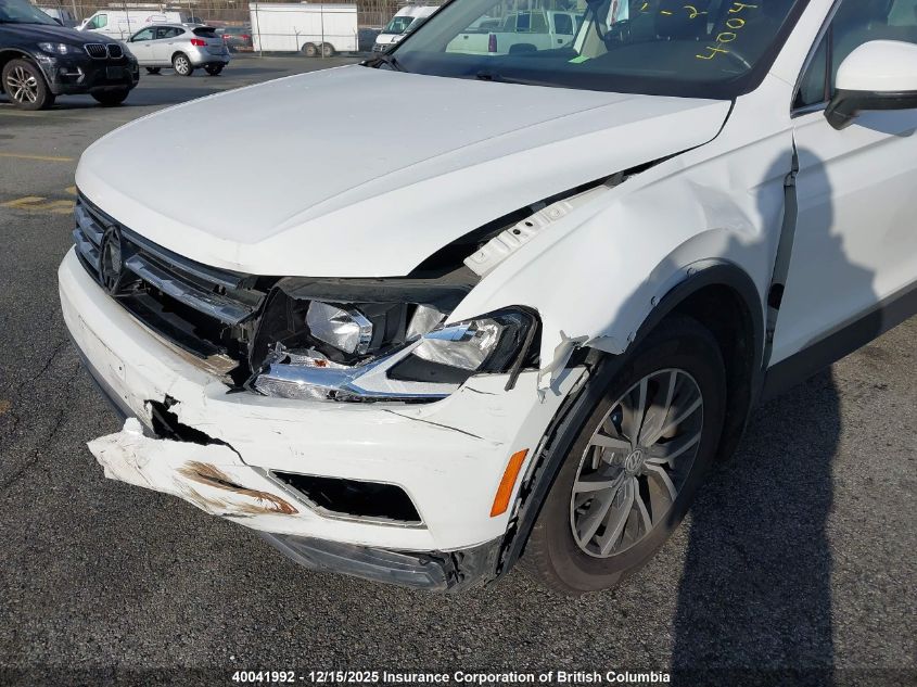 2019 Volkswagen Tiguan Se/Sel/Sel R-Line Jet-Black/Sel R-Line VIN: 3VV2B7AX4KM107271 Lot: 40041992