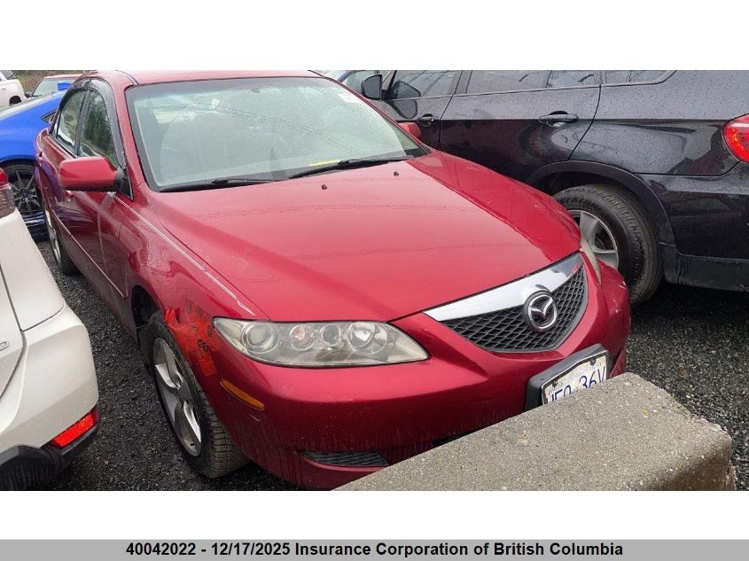 2004 Mazda 6 I VIN: 1YVFP80CX45N01334 Lot: 40042022