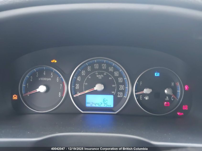 2009 Hyundai Santa Fe Gl VIN: 5NMSG73E59H303535 Lot: 40042047