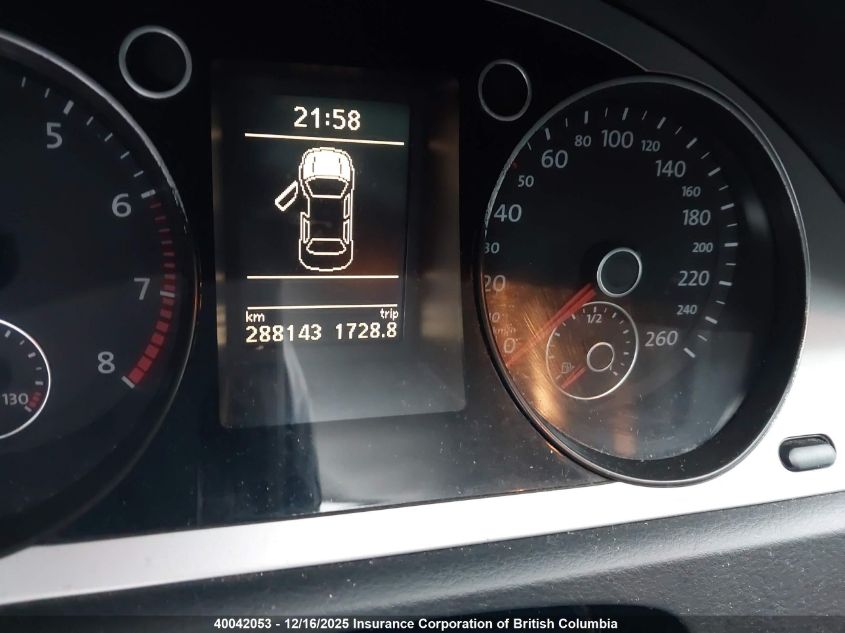 2009 Volkswagen Passat Komfort VIN: WVWAK73C39E093478 Lot: 40042053