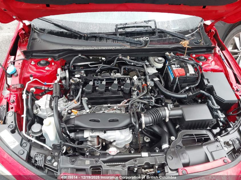 2022 Honda Civic Touring VIN: 2HGFE1F91NH000200 Lot: 40039514