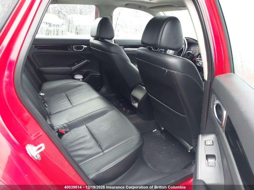 2022 Honda Civic Touring VIN: 2HGFE1F91NH000200 Lot: 40039514