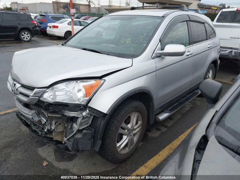 2011 Honda Cr-V Exl VIN: 5J6RE4H72BL806077 Lot: 40037038