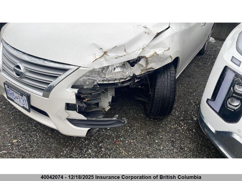 2013 Nissan Sentra S/Sv/Sr/Sl VIN: 3N1AB7AP3DL716387 Lot: 40042074