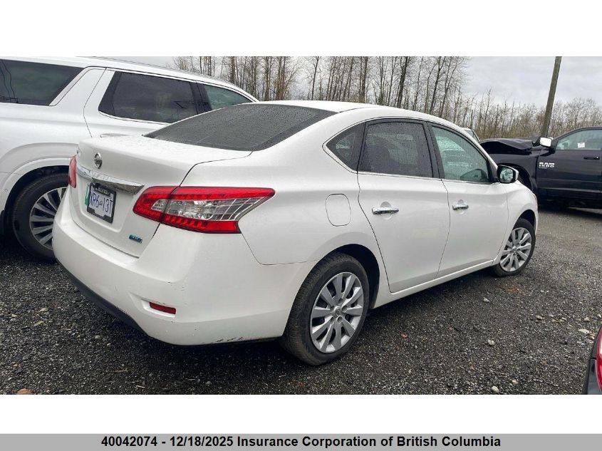 2013 Nissan Sentra S/Sv/Sr/Sl VIN: 3N1AB7AP3DL716387 Lot: 40042074