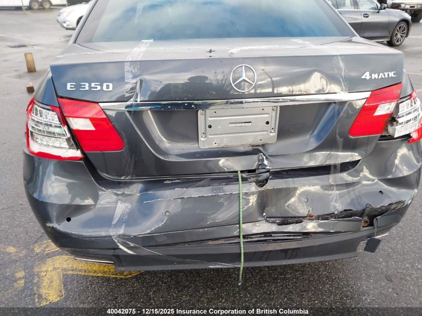 2011 Mercedes-Benz E-Class VIN: WDDHF8HB4BA453112 Lot: 40042075