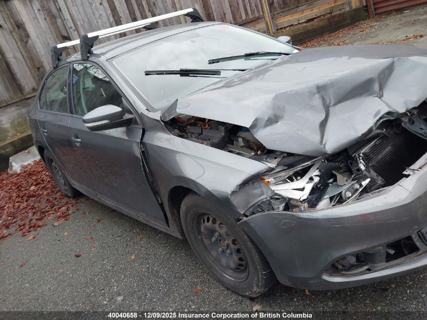 2014 Volkswagen Jetta S VIN: 3VW1K7AJ0EM248846 Lot: 40040658