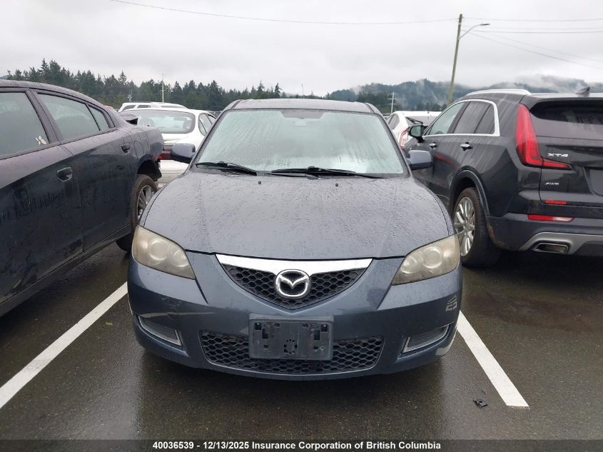 2008 Mazda 3 I VIN: JM1BK32F581152562 Lot: 40036539