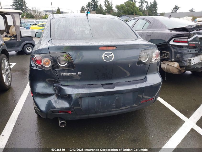 2008 Mazda 3 I VIN: JM1BK32F581152562 Lot: 40036539