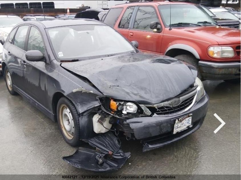 2008 Subaru Impreza 2.5I VIN: JF1GH62618H825432 Lot: 40042121