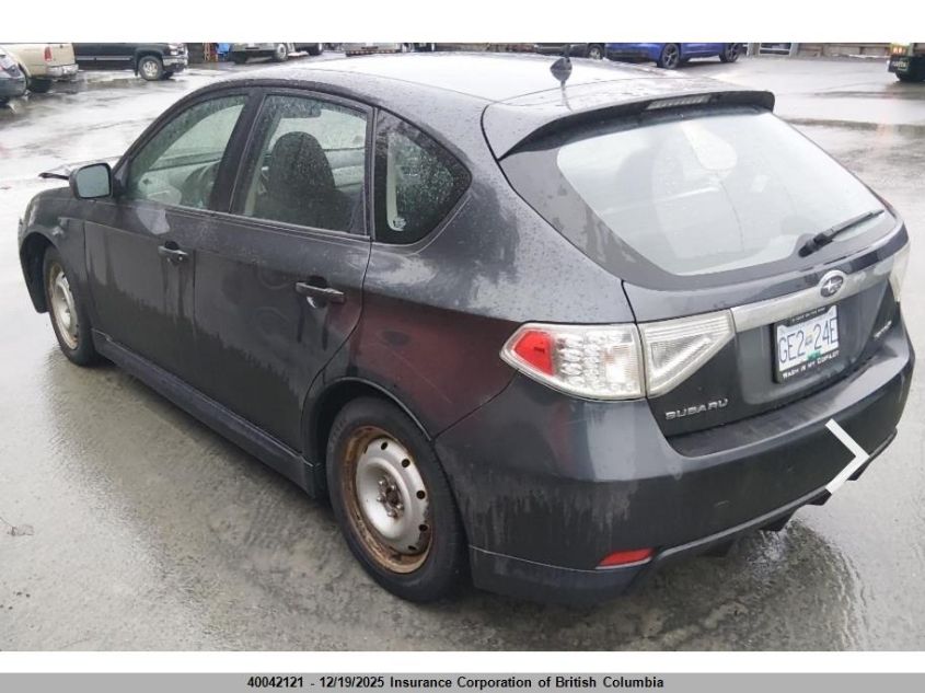 2008 Subaru Impreza 2.5I VIN: JF1GH62618H825432 Lot: 40042121