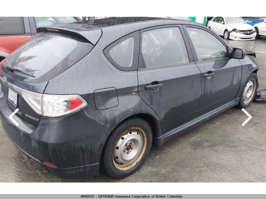 2008 Subaru Impreza 2.5I VIN: JF1GH62618H825432 Lot: 40042121