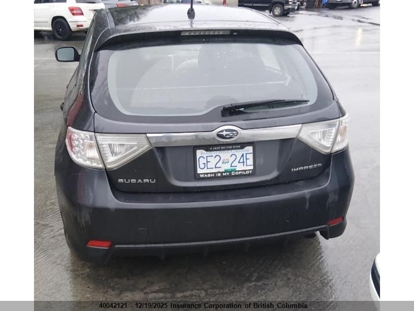 2008 Subaru Impreza 2.5I VIN: JF1GH62618H825432 Lot: 40042121