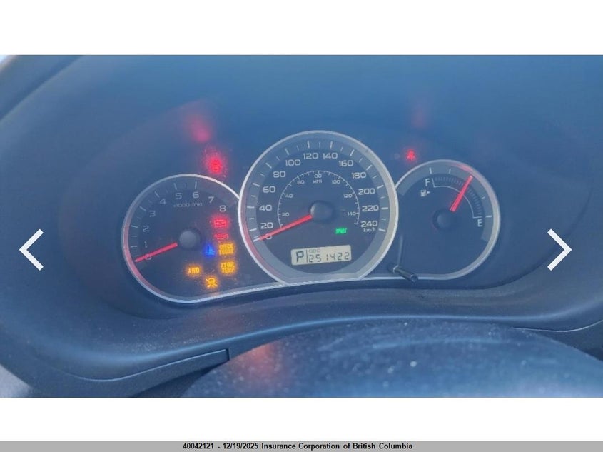 JF1GH62618H825432 2008 Subaru Impreza 2.5I auction photo 1