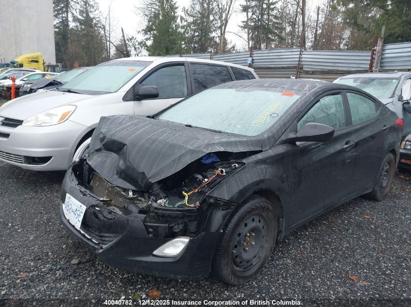 2011 Hyundai Elantra Gls/Limited VIN: 5NPDH4AE8BH061341 Lot: 40040782