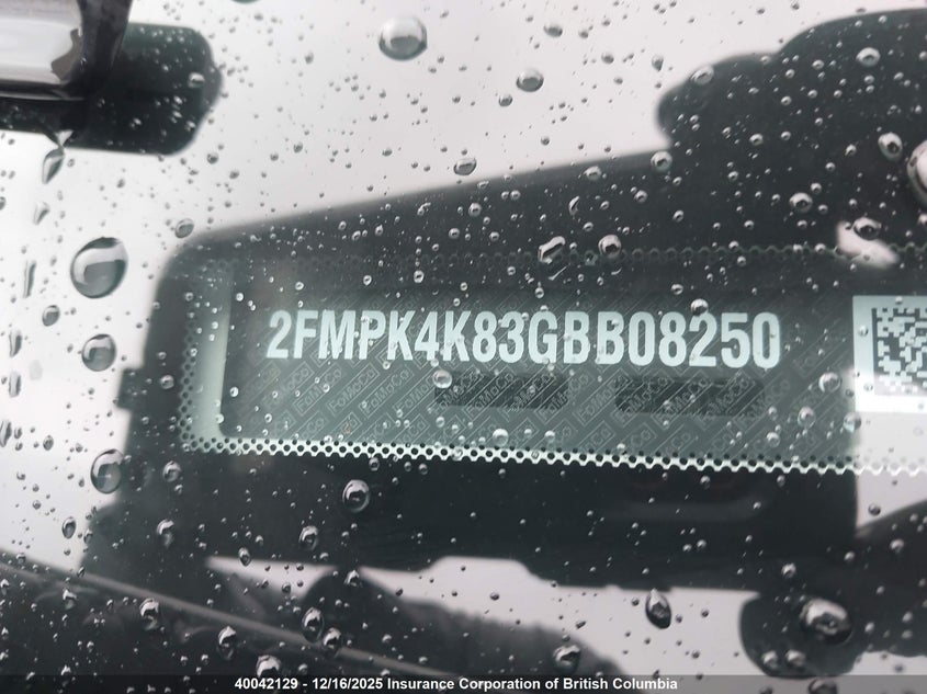 2FMPK4K83GBB08250 2016 FORD EDGE photo no. 18