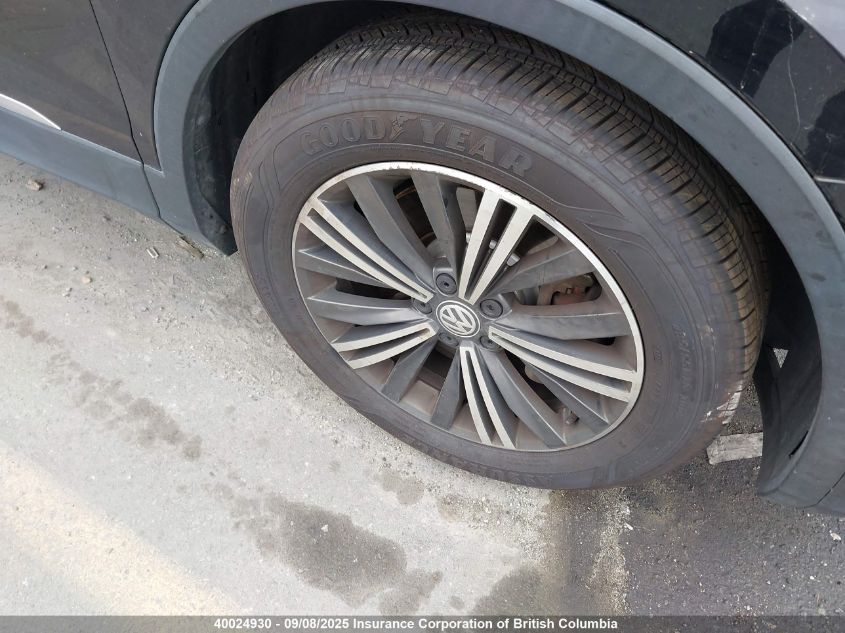 2018 Volkswagen Tiguan Sel Premium VIN: 3VV4B7AXXJM084876 Lot: 40024930