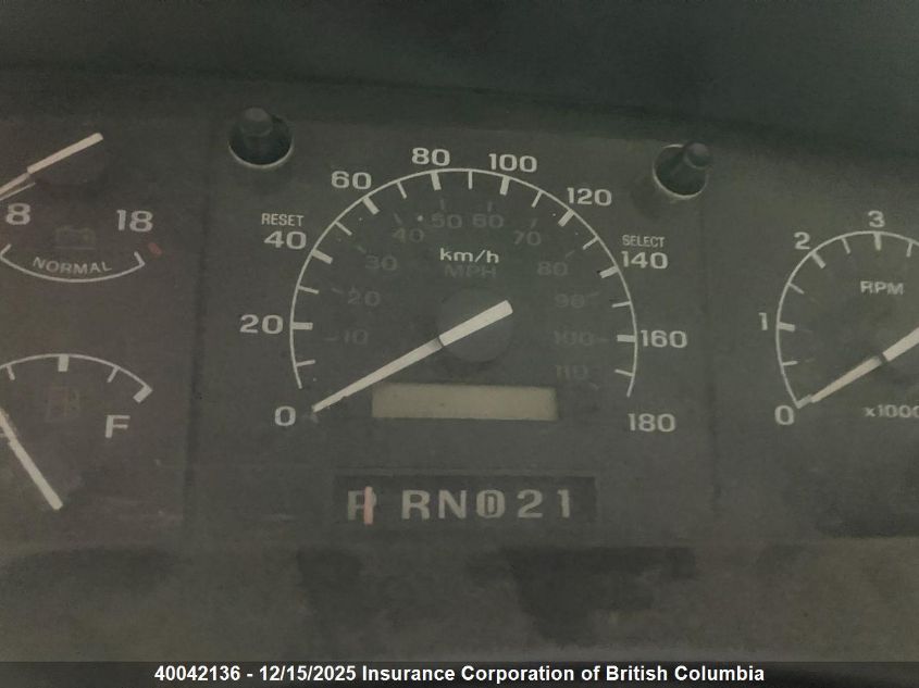 1995 Ford F150 VIN: 2FTEF15Y5SCA16215 Lot: 40042136