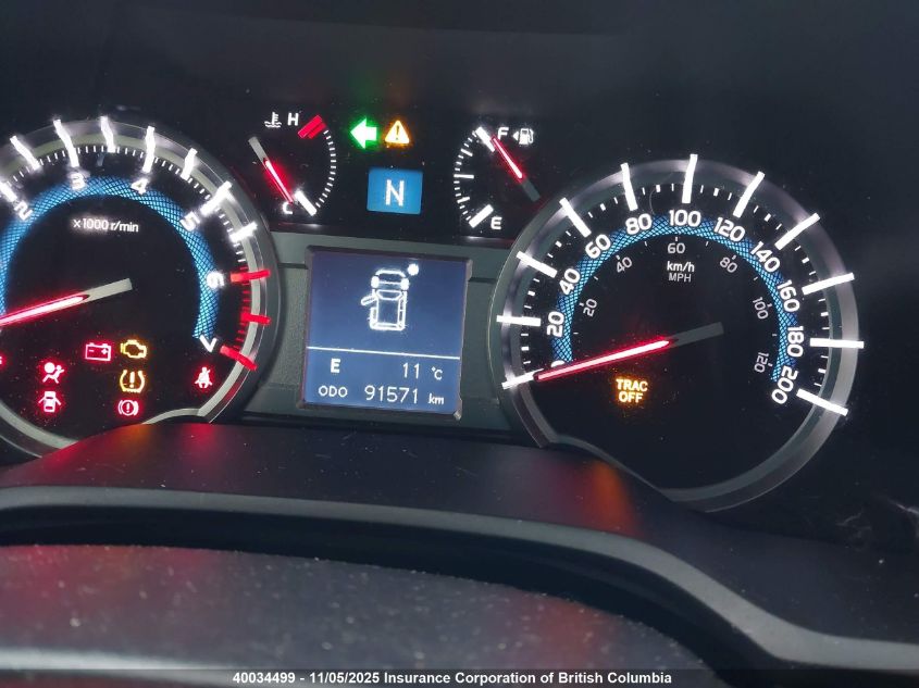 2015 Toyota 4Runner Sr5/Limited/Trail/Trd Pro VIN: JTEBU5JR2F5220609 Lot: 40034499