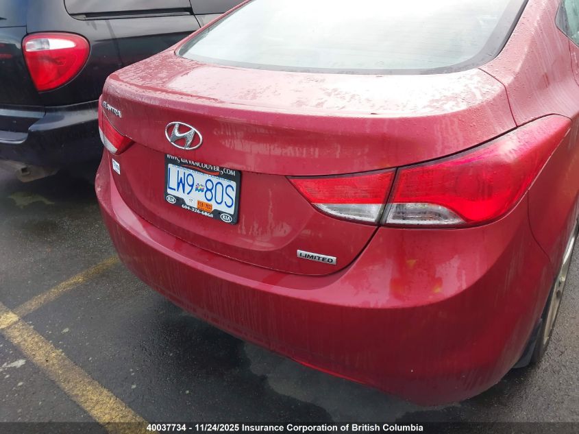 2013 Hyundai Elantra Gls/Limited VIN: 5NPDH4AE1DH450891 Lot: 40037734