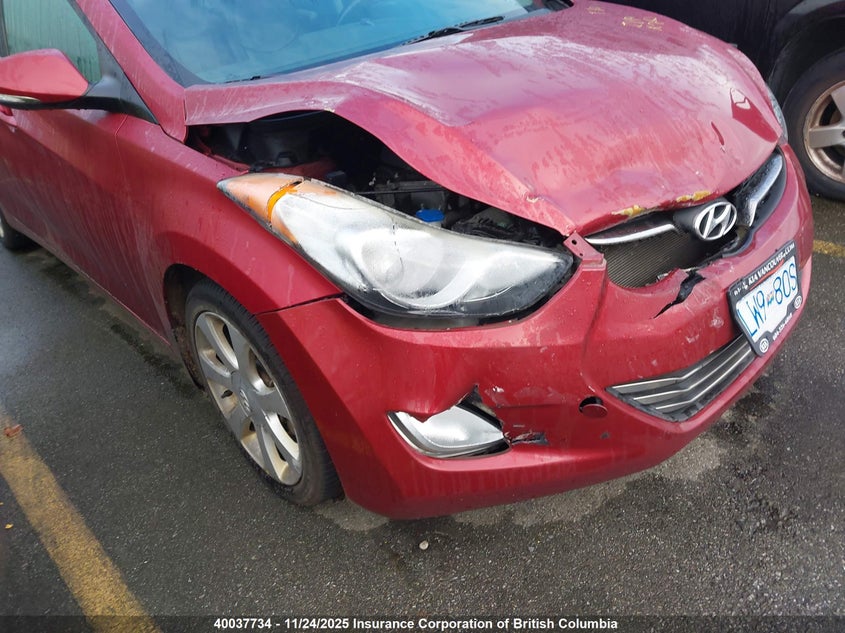 5NPDH4AE1DH450891 2013 Hyundai Elantra Gls/Limited auction photo 1