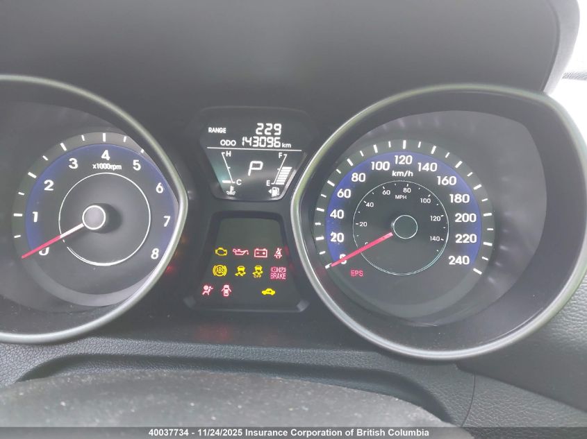 2013 Hyundai Elantra Gls/Limited VIN: 5NPDH4AE1DH450891 Lot: 40037734