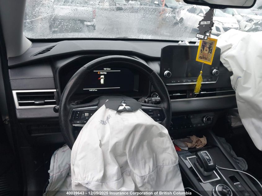 2023 Mitsubishi Outlander Se/Se Black Edition/Se Technology/Se Special VIN: JA4J4UA87PZ616749 Lot: 40039643