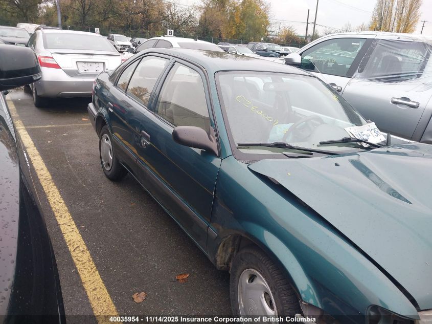 1998 Toyota Tercel Ce VIN: JT2BC53L6W0311114 Lot: 40035954