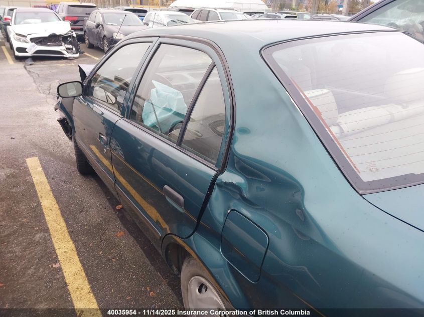 1998 Toyota Tercel Ce VIN: JT2BC53L6W0311114 Lot: 40035954
