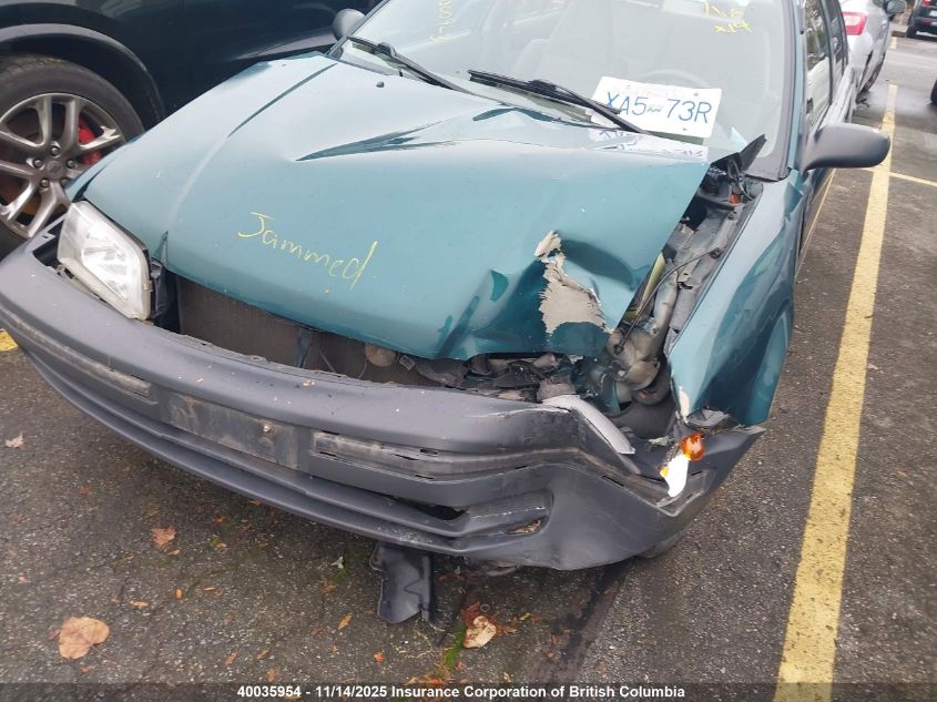 1998 Toyota Tercel Ce VIN: JT2BC53L6W0311114 Lot: 40035954