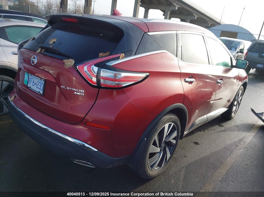 5N1AZ2MH7HN197149 2017 NISSAN MURANO photo no. 4