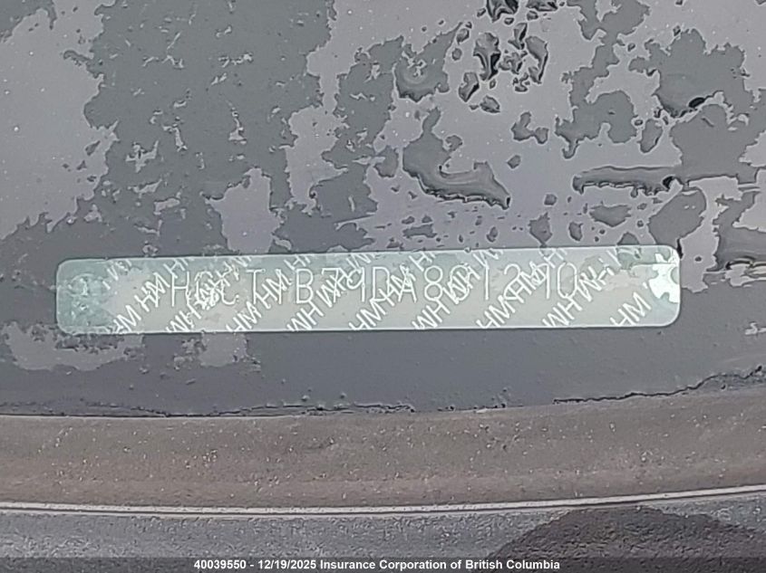 2013 Honda Accord Ex VIN: 1HGCT1B79DA801290 Lot: 40039550