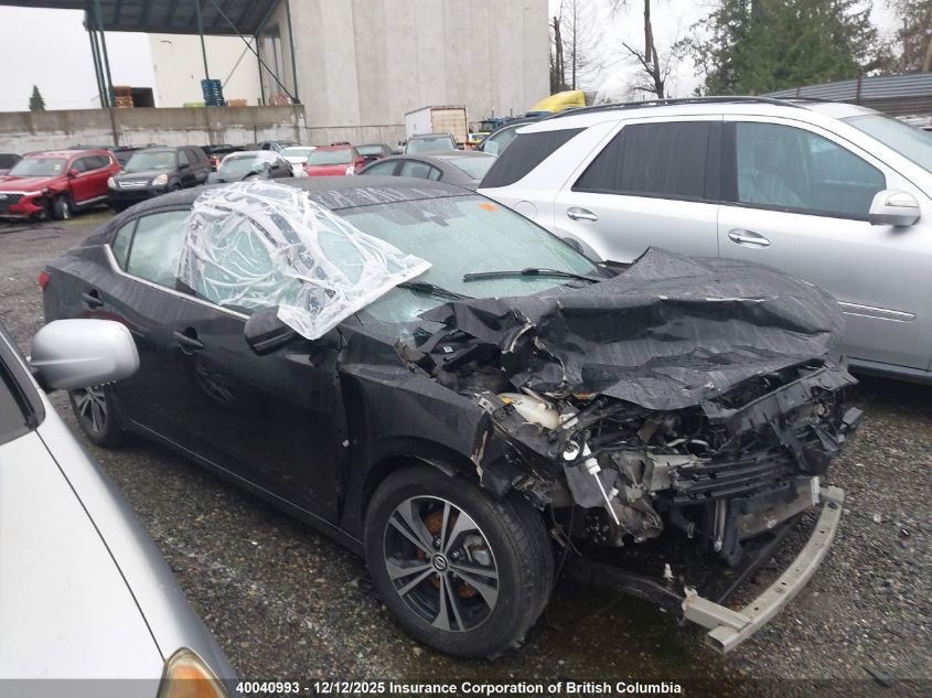 2021 Nissan Sentra Sv VIN: 3N1AB8CV8MY269561 Lot: 40040993