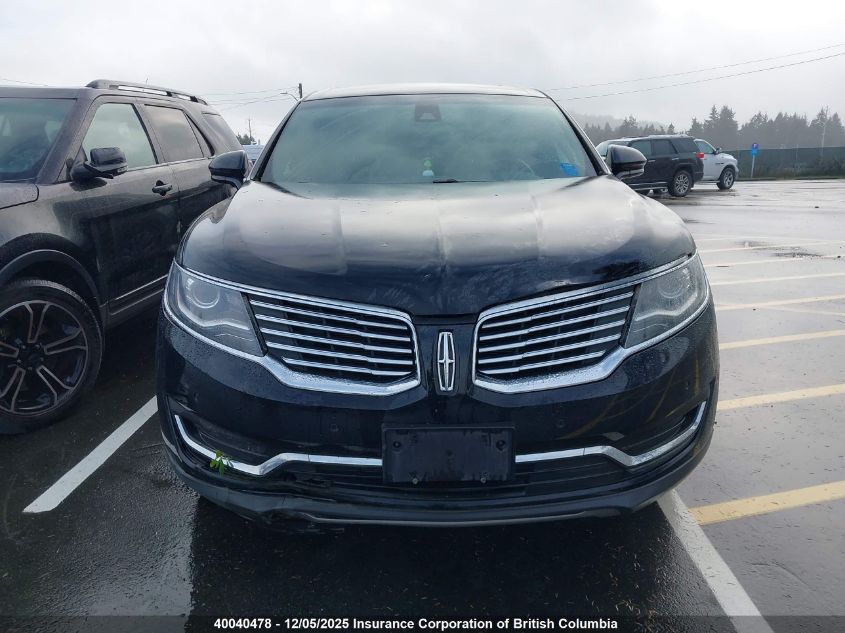 2016 Lincoln Mkx Reserve VIN: 2LMTJ8LP5GBL72945 Lot: 40040478