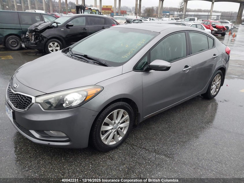 KNAFX4A63E5147145 2014 KIA FORTE photo no. 2