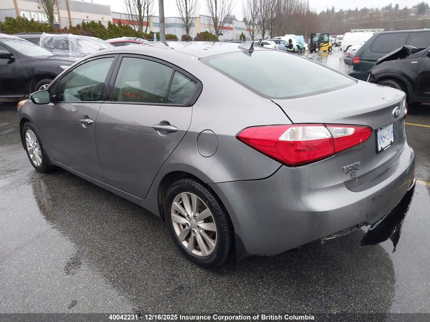 KNAFX4A63E5147145 2014 KIA FORTE photo no. 3