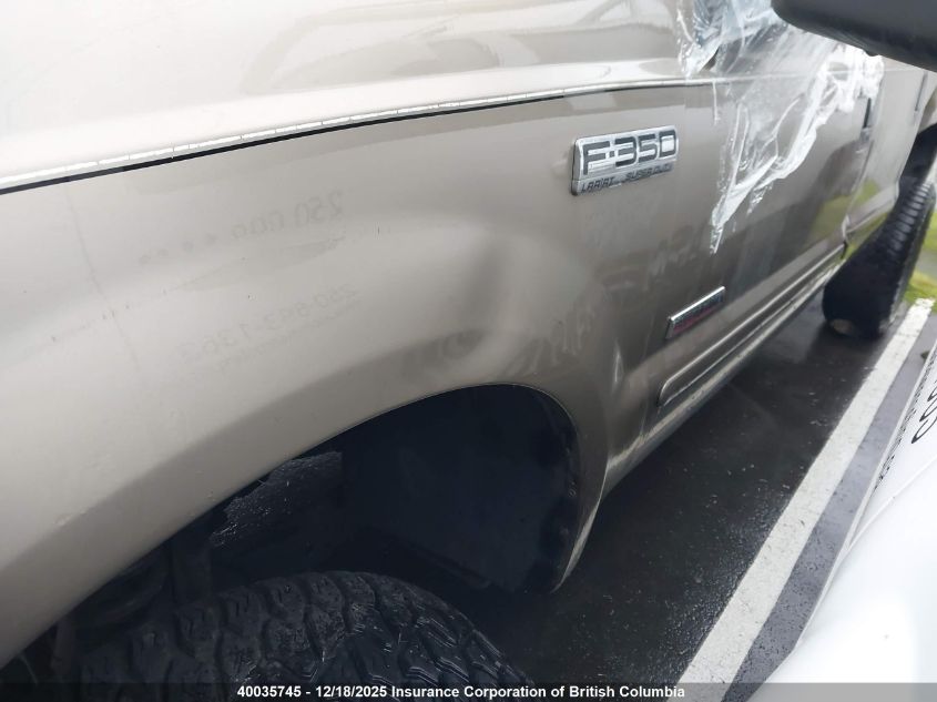 2007 Ford F350 Srw Super Duty VIN: 1FTSW31P87EA46483 Lot: 40035745
