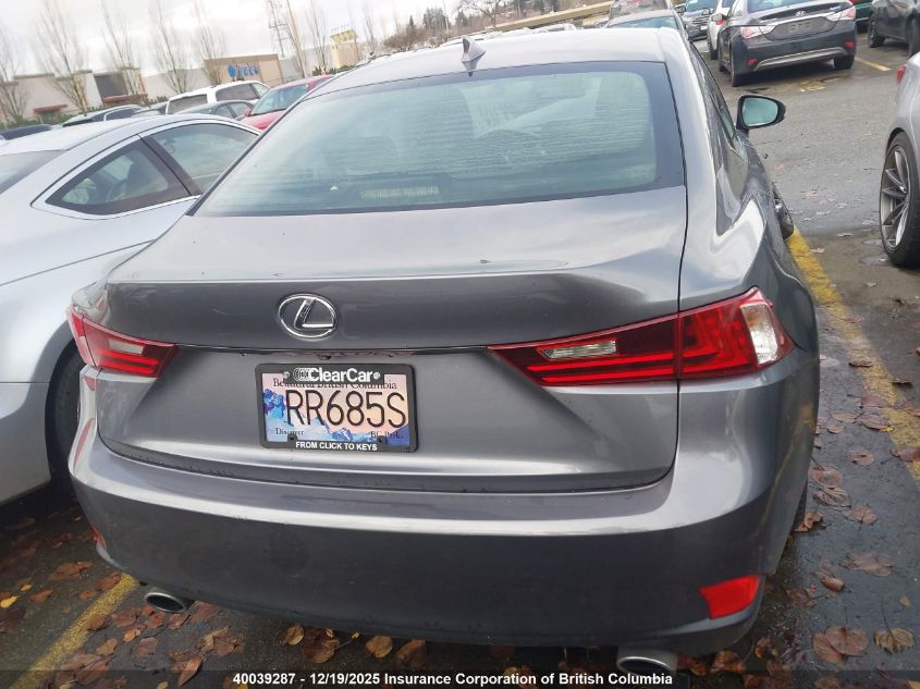 2014 Lexus Is 250 VIN: JTHCF1D2XE5008306 Lot: 40039287