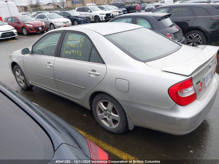 2003 Toyota Camry Le/Xle VIN: JTDBF32K330091888 Lot: 40041293